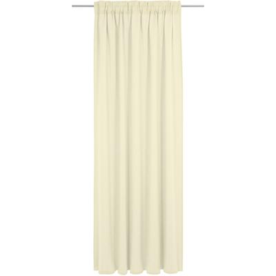 Vorhang WIRTH "Sunday", beige (creme), B:142cm H:335cm, Baumwolle, Polyester, Gardinen, nach Maß Image