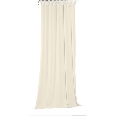 Vorhang WIRTH "Newbury", beige (creme), B:130cm H:295cm, Baumwolle, Polyester, Gardinen, nach Maß Image