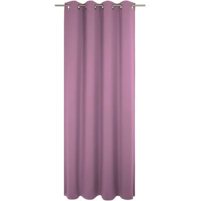 Vorhang WIRTH "Newbury", lila (flieder), B:130cm H:345cm, Baumwolle, Polyester, Gardinen, nach Maß Image