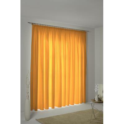 Vorhang WIRTH "WirthNatur", orange, B:127cm H:405cm, Baumwolle, Gardinen, nach Maß Image