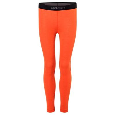 super.natural - Kid's Tundra175 Tights - Merinounterwäsche Gr 128 rot Image