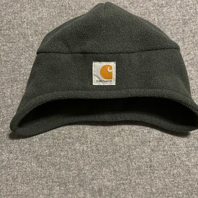 Carhartt Accessories | Carhartt Fleece 2-In-1 One Size Adult Hat Facemask Beanie Gray A202 Chh | Color: Gray/Tan | Size: Os