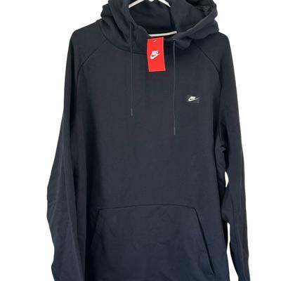 Nike Jackets & Coats | $65 Nwt Nike Men’s Black Hoodie Sweatshirt W/Logo Sz 2xl Cotton Blend | Color: Black | Size: Xxl