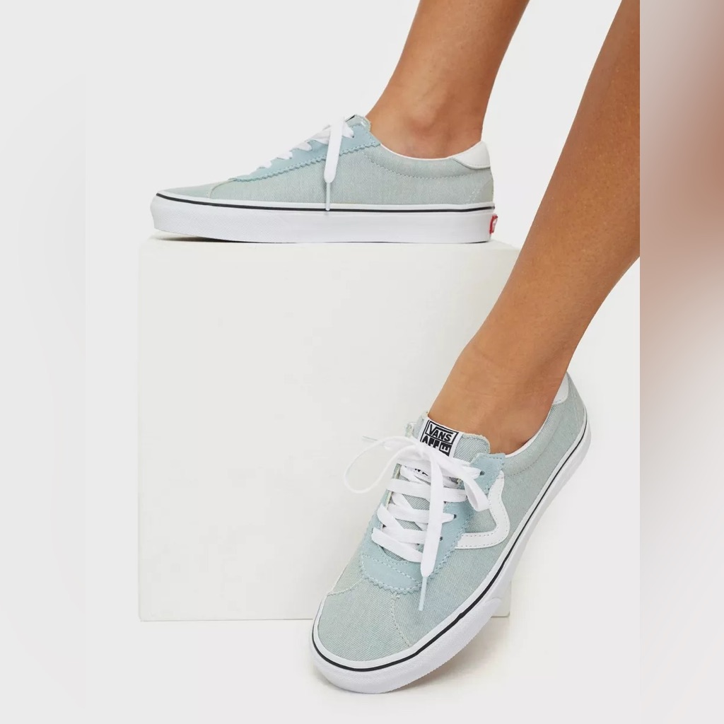 Vans Shoes | 25. Vans Sport Denim Shoes | Color: Blue | Size: 8