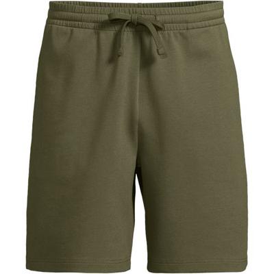Luxe Shorts, Men, size: 28-30, regular, Green, Cotton/Polyester/Poly-blend, by Lands' End