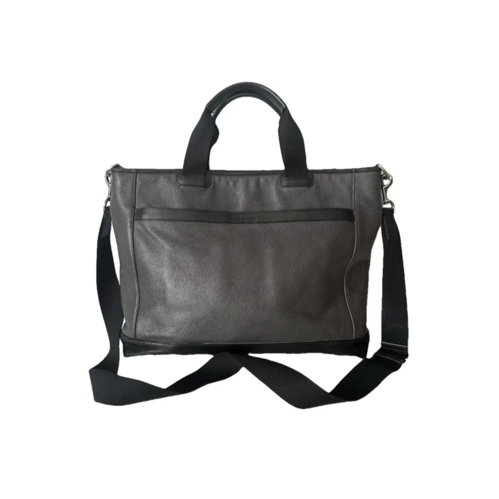 Coach Bags | Coach Camden Xl Carryall Tote Messenger Bag/Briefcase Laptop Travel Men's Bag | Color: Black/Gray | Size: Os