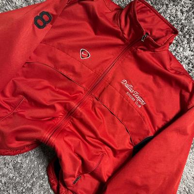 Nike Jackets & Coats | 2000s Nike Soccer Jacket | Color: Red | Size: S