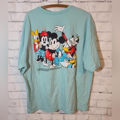 Disney Shirts | Disney Parks 2022 The Sensational Six Mickey And Friends T Shirt Xxl | Color: Blue | Size: Xxl