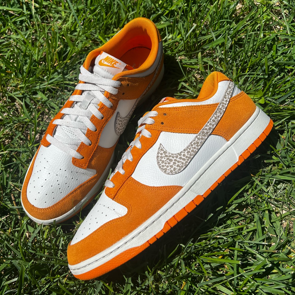 Nike Shoes | Clean Nike Dunk Low Size 12 Kumquat Mens Shoes 2023 Orange | Color: Orange/White | Size: 12