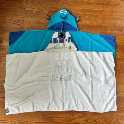 Disney Bath | Disney Character Bath Towel Bundle - Dory & R2 D2 | Color: Blue/White | Size: Os