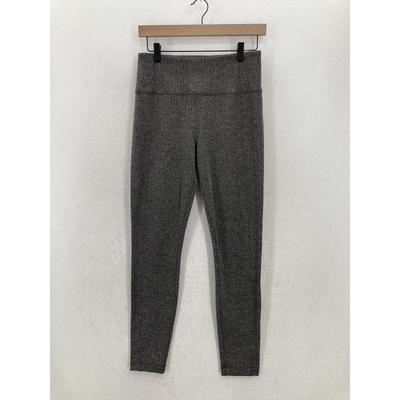 Athleta Pants & Jumpsuits | Athleta Delancey Herringbone Tight Pants Womens Small Gray High Rise Leggings | Color: Gray | Size: S