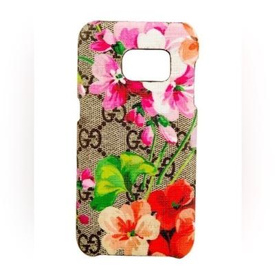 Gucci Cell Phones & Accessories | Gucci Gg Blooms Samsung S7 Phone Case New With Box | Color: Brown/Pink | Size: Os
