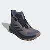 Wanderschuh ADIDAS TERREX "TERREX TRAILMAKER 2.0 MID GORE-TEX", Gr. 42, taupe oxide, core schwarz, preloved violet, Textil, Synthetik, sportlich, Schuhe, wasserdicht