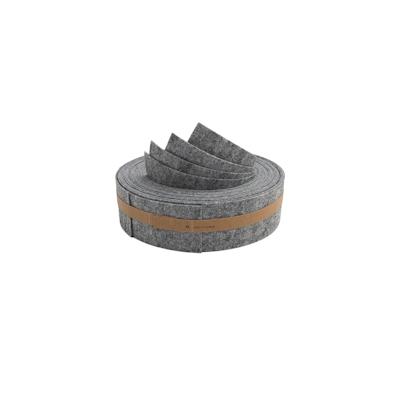 zaun|zu® Zaunzubehör 4x zaunzu Design Vlies VIERTEL Hellgrau Image