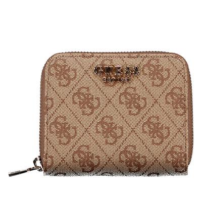 Guess Geldbörse Laurel II 4G-Logo Latte Braun Damen Image