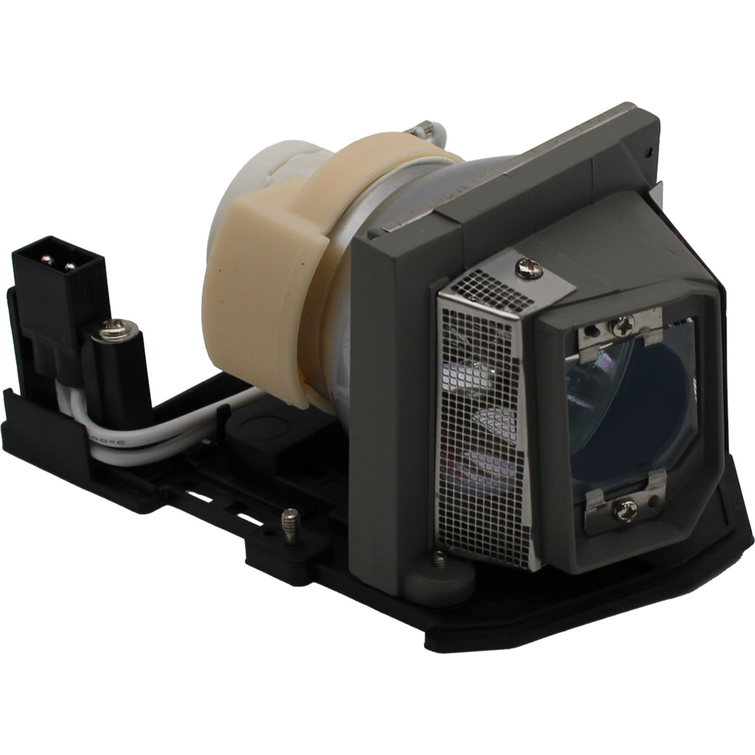 Jaspertronics™ Original Lamp & Housing for the Dell 1410X Projector - 1 Year Warranty