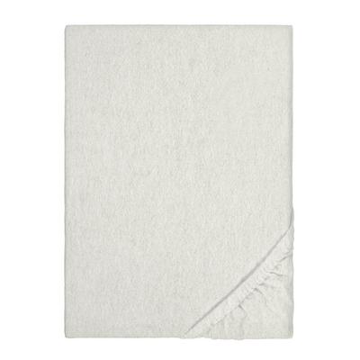 biberna Spannbetttuch Melange uni grau, 1x 180x200 cm - 200x200 cm Image