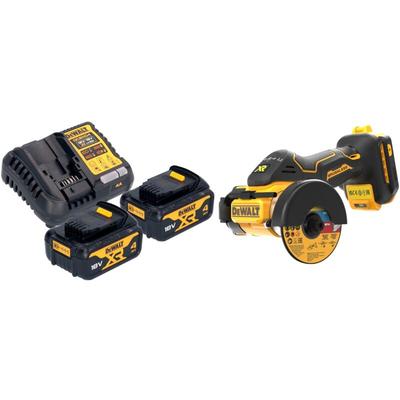 DeWalt DCS 438 M2 Akku Multimaterialschneider 18 V 76 mm Brushless + 2x Akku 4,0 Ah + Ladegerät Image