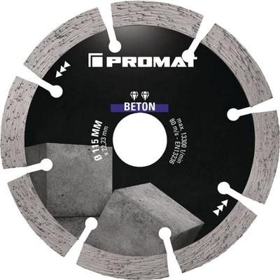 Promat - Diamanttrennscheibe beton ø 115 mm Bohrung 22,23 mm Segmentbreite 34,5 mm Segmenthöhe 10 Image