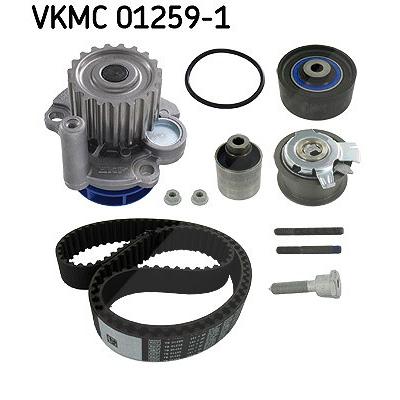 Skf Wasserpumpe + Zahnriemensatz [Hersteller-Nr. VKMC01259-1] für Audi, Seat, Skoda, VW Image