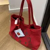 Sanrio Hello Kitty Tasche, rote Canvas-Tasche, große Kapazität, Umhängetasche, Pendeln, Reisen, bedruckte Tragetasche, Shopper-Tasche, Weihnachtsgeschenke