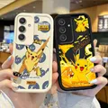 Bella custodia per telefono Pokémon Pikachu Cartoon per Samsung Galaxy S24 S23 S22 S21 Ultra Plus S23 S21 S20 FE Cover antiurto in silicone
