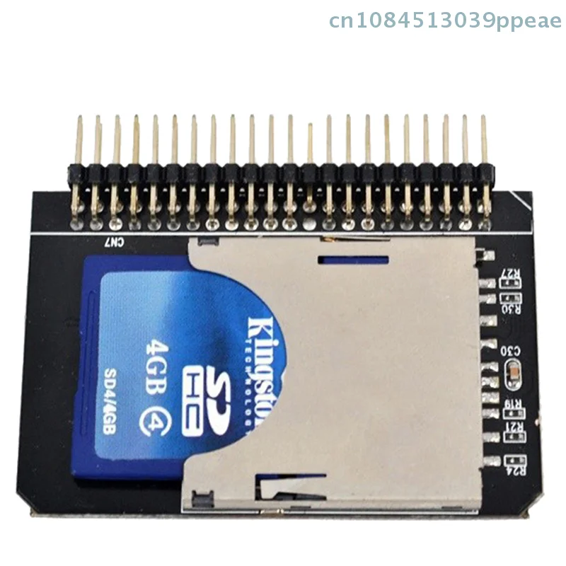 QTG333-SD zu IDE 2,5 Zoll 44 Pin Adapter SDHC/SDXC/MMC zu IDE 2,5 Zoll 44 Pin Stecker Konverter Karte für Laptop PC Image