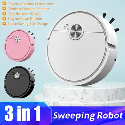 Intelligente Kehren Roboter Haushalts Staubsauger Smart Vakuum Mopp Roboter Tragbare Kehrmaschine Hause Reinigung Geräte Image