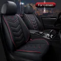 Coprisedili Anteriori e Posteriori 5 Posti, Set completo auto Impermeabili Pelle, Per Citroen C3, C3 AIRCROSS, C5, C5 AIRCROSS, C5 X, C4, C4 Cactus, C-Elysée, DS3
