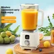 Spremiagrumi elettrico portatile Frullatore per frutta fresca 10 lame 600ML Spremiagrumi multifunzionale Frantoio per ghiaccio Frullatore per frullato Utensile da cucina domestico