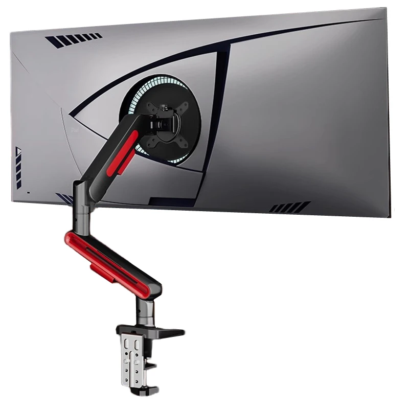 Neue Update-Desktop-Monitor-Halterung für 13 bis 32 Zoll LCD-Bildschirme, drehbare mechanische Arm-Lift-Basis, Desktop-TV-Bildschirmständer Image