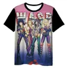 W.A.S.P Rock Band 3D-Druck Sport Schnelltrocknendes, atmungsaktives Herren-T-Shirt Heavy Metal Hip-Hop Street Casual Outdoor Kurzarm Sommer