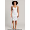 Dolce&Gabbana Damen Kleid, Gr. 38, weiß, Elasthan, Baumwolle, Synthetik