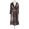 Ilse Jacobsen Damen Kleid, Gr. 34, braun, Elasthan, Synthetik