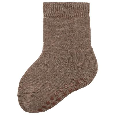 Sterntaler - Kid's ABS Woll-Socken Uni - Hüttenschuhe 17/18 | EU 17-18 braun Image