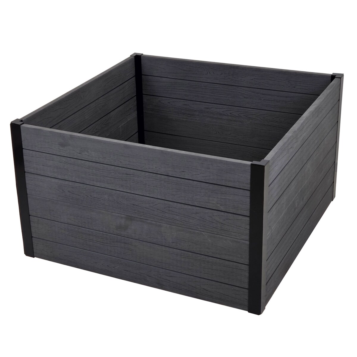 Hochbeet Beeteinfassung mit Wühlmausgitter 100x100x56 cm ca. 516 Liter Holzoptik Komposter Image