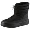 Snowboots CALVIN KLEIN JEANS "VULC FLATF SNOWBOOT NYLON MIX MG", Damen, Gr. 37, schwarz, Nylon, Lederimitat, unifarben, Basic, Schuhe, Winterboots, Winterstiefelette, Warmfutter, mit CK-Logo