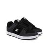 Skateschuh DC SHOES "Manteca 4 S", Gr. 9(42), grau (grau, schwarz, weiß), 53.02% Leder, 46.98% Synthetikmaterial, Schuhe