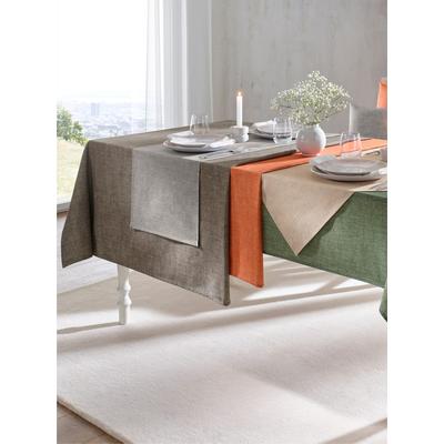 Tischdecke Gr. 1, beige (champagner), B:90cm L:90cm, Tischdecken Image