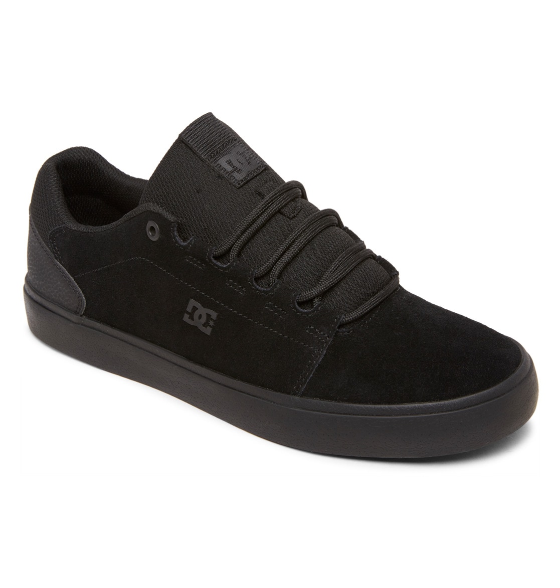 Sneaker DC SHOES "Hyde", Herren, Gr. 6(38), grün (schwarz olive), Obermaterial:Obermaterial: Leder [Kuh] / Futter: Textil / Außensohle: Gummi;, Schuhe Sneaker