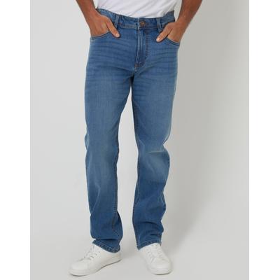 Light Wash Straight Leg Jeans