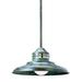 Arroyo Craftsman Newport 1-Light Outdoor Pendant Glass/Metal | 8.12 H x 32 W x 17 D in | Wayfair NSH-17AM-RB