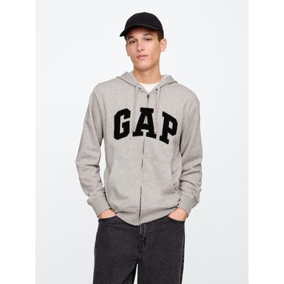 Gap Grey Logo Zip Hoodie