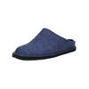 Hausschuh HAFLINGER "Haflinger Hausschuhe Filz", Herren, Gr. 38, blau (jeans), Filz, casual, Schuhe