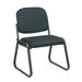 Office Star Products Work Smart 23" W Stackable Fabric Seat Guest Chair w/ Metal Frame Metal | 32 H x 23 W x 24 D in | Wayfair V4420-218