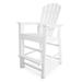 POLYWOOD® South Beach Outdoor Bar Chair Plastic in White | 56.5 H x 26.5 W x 30.5 D in | Wayfair SBD30WH