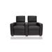 Bass Penthouse Home Theater Row Seating (Row of 5) Microfiber/Microsuede | 42 H x 152 W x 36 D in | Wayfair