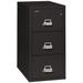 FireKing Fireproof 4-Drawer Vertical Filing Cabinet Metal/Steel in Gray/Black | 40.25 H x 20.8125 W x 31.5625 D in | Wayfair 3-2131-C (black)