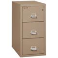 FireKing Fireproof 4-Drawer Vertical Filing Cabinet Metal/Steel in Gray/Brown | 40.25 H x 20.8125 W x 31.5625 D in | Wayfair 3-2131-C (taupe)