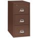 FireKing Fireproof 4-Drawer Vertical Filing Cabinet Metal/Steel in Gray/Brown | 40.25 H x 20.8125 W x 31.5625 D in | Wayfair